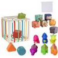 thumbnail image 1 of Juguete Sensorial Sonajero Juguetes Montessori Juguetes de desarrollo temprano Regalo ideal para niños Bebé 18 piezas, 1 of 9