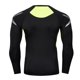 thumbnail image 5 of Camiseta ajustada de manga larga para hombre, ropa deportiva de secado rápido con estampado elástico alto, ropa deportiva de entrenamiento de compresión, 5 of 5