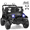 Black, variant on QUIKRA 24 Volt Ride on Toys, Power Truck Wheels with 2 Seaters, Electric Car with Remote, LED Light, Bluetooth, Gift for Girls Pink