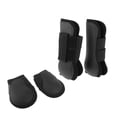thumbnail image 1 of 2 pares de botas delanteras abiertas, botas de ejercicio para caballos, botas de salto delanteras abiertas para caballos Negro Zulema Envolturas de pierna de caballo, 1 of 8