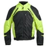 Fulmer, TJ181GRNL, Men's Traction Motorcycle Jacket - Green, L