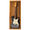 No Felt, variant on PENNZONI Electric Guitar Display Case, Clear Acrylic & Hardwood Cabinet, Natural Oak w/ Black Felt