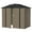 Brown, variant on Devoko 5×3 ft.Patio Metal Shed, Lockable Garden Shed for Outdoor Backyard Patio Storage