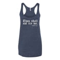 thumbnail image 2 of Wild Bobby, Thou Shall Not Try Me Mood 24:7, Inspirational/Christian, Women Tri-Blend Racerback Tank Top, Vintage Navy, Small, 2 of 4