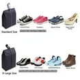 thumbnail image 3 of Travel Shoe Storage Bags Portable Nylon Pouch Case Waterproof Shoe Bags, 3 of 8