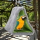 thumbnail image 2 of Hamaca para loros, nido de pájaro, tienda colgante, cueva Triangular cálida para mascotas, 2 of 12