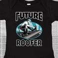 thumbnail image 4 of Inktastic Roofing Future Roofer Boys Baby Bodysuit, 4 of 5