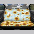 thumbnail image 6 of Uourmeti Sunflower Car Seat Covers Full Set Car Seat Covers Set, Anti-Slip Compatible with Trucks Most Sedans, 6 of 10