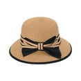 thumbnail image 2 of Cheers US Straw Sun Hat for Women Summer Beach Wide Brim Packable Foldable UV Travel Sunhat, 2 of 4