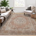 thumbnail image 6 of Modern Abstract Area Rug 8x10FT - Stain Resistant & Non-Slip Living Room Carpet, 6 of 14
