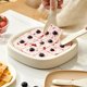 thumbnail image 5 of Bandeja de acero inoxidable para hacer helados y yogur con 2 palas, compacta máquina casera de postres para golosinas congeladas y servicio de fiestas, 5 of 9