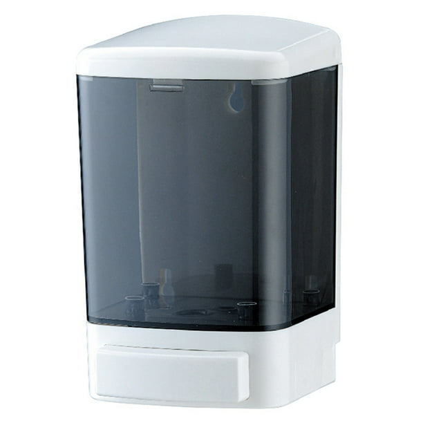 Elegante dispensador de jabón manual, montado en la pared, material ABS de alta calidad, dispensador de jabón manual con diseño de prensa ergonómico para una dispensación rápida y precisa en entornos