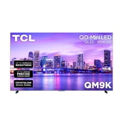 TCL 98 Class QM9K Series QD-Mini LED QLED 4K UHD Smart Google TV with Gemini (NEW 2025) - 144Hz, Local Dimming, CrystGlow WHVA Panel - 98QM9K