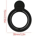thumbnail image 2 of 5Pcs Magnetic Phone Ring MORESEC under $5 Universal Metal Kickstand with Strong Magnet for Mobile Phones, Foldable Desktop and Car Mount Bracket for Hands-Free Viewing, 2 of 2