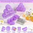 thumbnail image 2 of Wattne 18Pcs Hair Roller Set with Clips, Self-Grip Hair Rollers for Volume, Salon Hairdressing Curlers and DIY Hairstyles, 3 Sizes Rollers Hair Curlers, 2 of 9