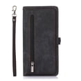 thumbnail image 2 of For Iphone 15 Pro Zipper Card Slot Buckle Wallet Leather Phone Case(Black),iPhone 16 Plus, 2 of 6