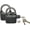 2, variant on UXCPM-Alarm Lock 110dba Universal Security Alarm Lock System Anti-Theft for Door Motor Bicycle Padlock with 3 Keys (2PCS)