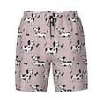 thumbnail image 4 of Lsque Mens Swim Trunks Dachshund Dog Puppy Pattern - Bathing Suit Compression Liner - Beach Swim Shorts Swimwear - (S-3XL) - Stretch Quick Dry -Small, 4 of 9