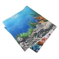 thumbnail image 5 of Unique Bargains Aquarium Background Poster Double-sided Fish Tank Background Decorative Paper Sticker 48.03"x27.56", 5 of 7