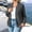 Dark Gray women's fall winter jackets a1, variant on Women's Fall Winter Long Sleeve Zip Up Jackets Casual Solid Basic Blazers Trendy Outerwear for Daily Wear Cozy Clothes, Sky Blue 2XL