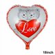 thumbnail image 1 of Globo grande de oso de peluche para el Día de San Valentín, globo de oso de dibujos animados, fiesta de cumpleaños, decoración de boda para el Día de San Valentín, 58 pulgadas（2pcs love6 As show, 1 of 5