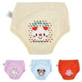 thumbnail image 4 of 4 pantalones de entrenamiento antifugas para bebés con dibujos animados, 4 capas, impermeables, para niños pequeños (100 unidades), 4 of 14