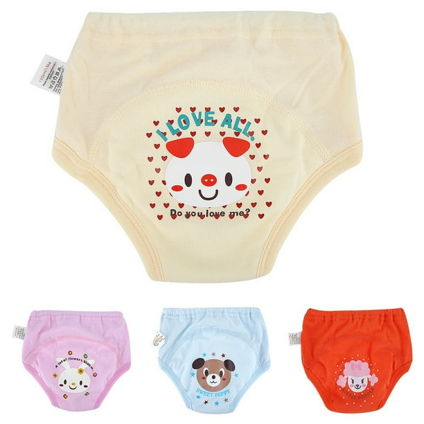 Ropa interior de entrenamiento para ir al baño ropa interior de algodón para niños pequeños dibujos animados suave impermeable fuerte absorbente para entrenamiento para ir ANGGREK Otros
