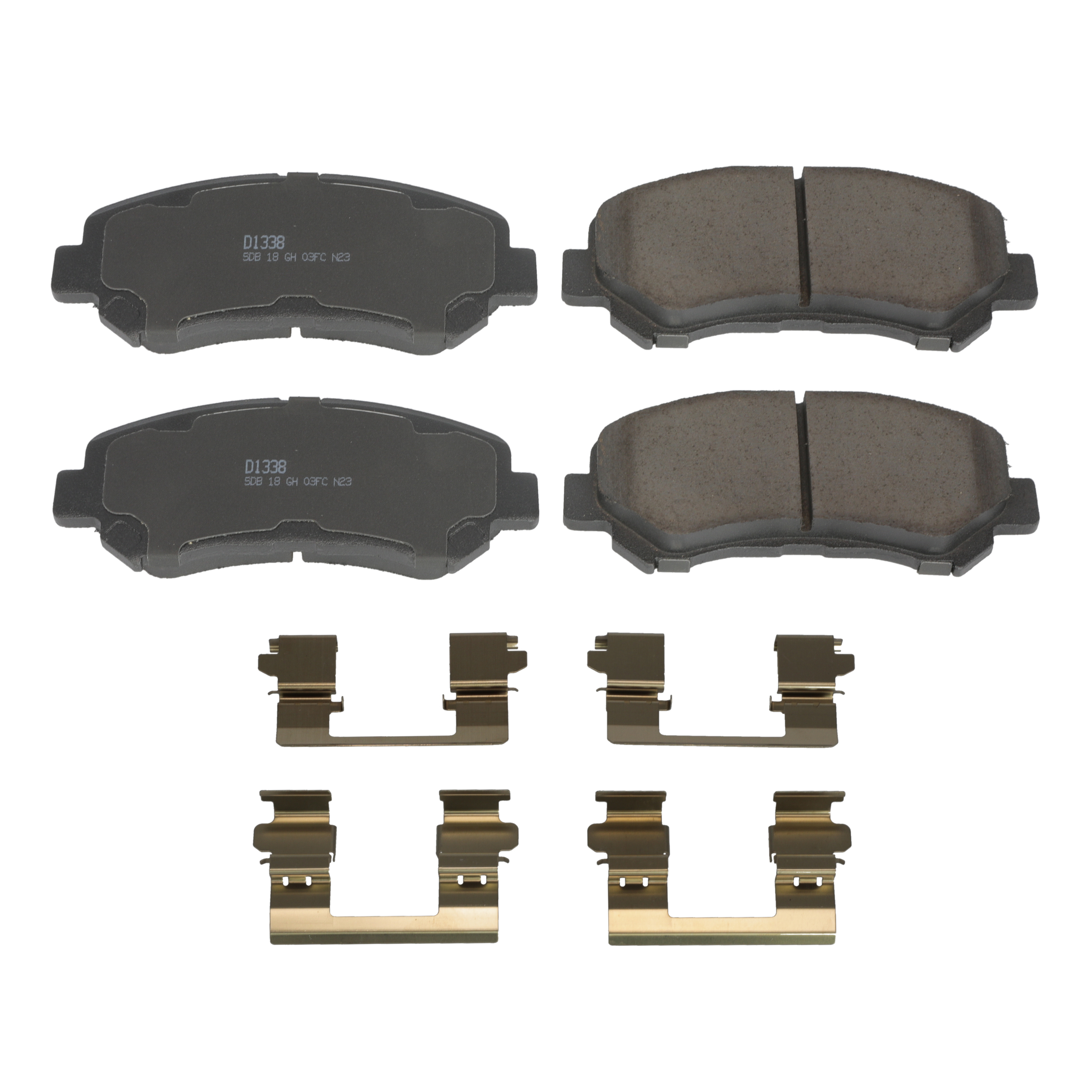 Winstop Brake Pad Set, Front WS.1338.0.C, Nissan Rogue 2013-2008