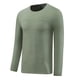 thumbnail image 2 of pstuiky Camisas de manga larga de invierno para hombre, Camiseta deportiva ajustada transpirable de secado rápido para hombre, de manga larga y cuello redondo. salir tops xxl, 2 of 7