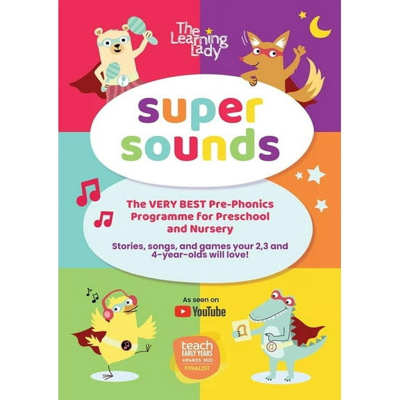 Super Sounds: The very best pre-phonics programme for 2,3 and 4 year olds!, (Paperback)