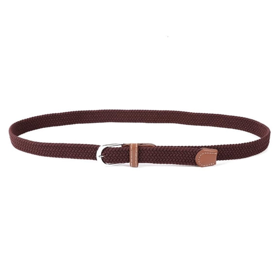 Giaone Braided Elastic Belt for Men Women Lightweight Comfortable for Jeans Trousers