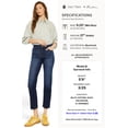 thumbnail image 3 of Kancan - Delvey Mid-Rise Boyfriend Jeans (27" Inseam) - KC20080D, 3 of 8