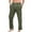Z3 Green, variant on Mens Pj Pants Daily Casual Home Solid Full Length Mid Waist Pocket Drawstring Trouser Pajama Pants for Men