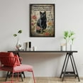 thumbnail image 4 of Floral Black Cat Themed Jigsaw Puzzles 500 Piece for Adults Families Challenging Fun Pieces Fit Together Challenging Puzzle Perfect for Game Nights Cat Gifts, 4 of 6