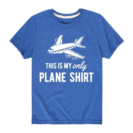 

Instant Message - This Is My Only Plane Shirt - Toddler Short Sleeve Tee