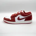 thumbnail image 1 of Ni - ke Air Jordan 1 Low SE White Dune Red Lobster Sail FJ3459-160, 1 of 5