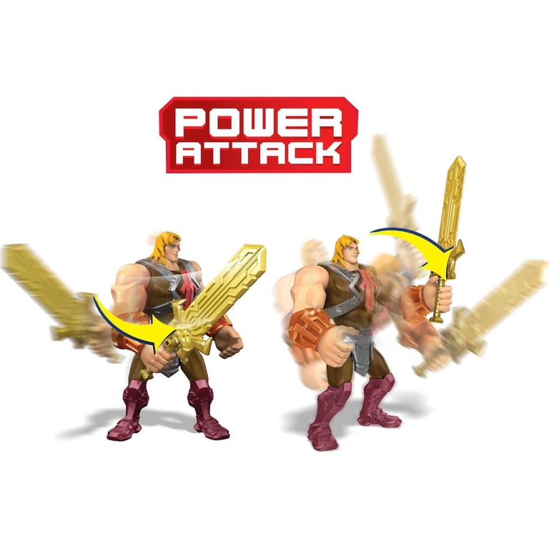 Masters of the Universe He-Man and Ground Ripper Vehicle Action 