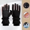 thumbnail image 4 of 1 par de guantes de esquí para hombres y mujeres, guantes de invierno cálidos de terciopelo para montar al aire libre, senderismo, guantes de invierno impermeables, 4 of 6
