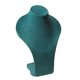 thumbnail image 2 of Expositor de collares Busto de joyería Soporte para collares Soporte para maniquí de collares Verde, 2 of 9