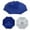 Sapphire Blue, variant on 1pc Umbrella Hat, Folding Headwear Hands Free Sunshade Double Layer Protection Parasol for Fishing Gardening Beach Camping Party (Open Diameter: 25.59, Folded Length: 15.75 )