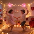 thumbnail image 3 of Control remoto con luz de varita de corazón - Luz de habitación activada por movimiento, pareja romántica, decoración del hogar para dormitorio, sala de estar, adornos, decoración del hogar, decoració, 3 of 9