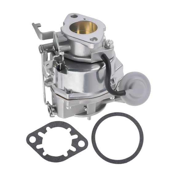 maXpeedingrods 1 Barrel Carburetor for Chevrolet Rochester BV 194 230 250 6 Cyl Engines 1963-1967 for Chevy C10 C20 C30 GMC Pickup Manual Choke w/Gasket
