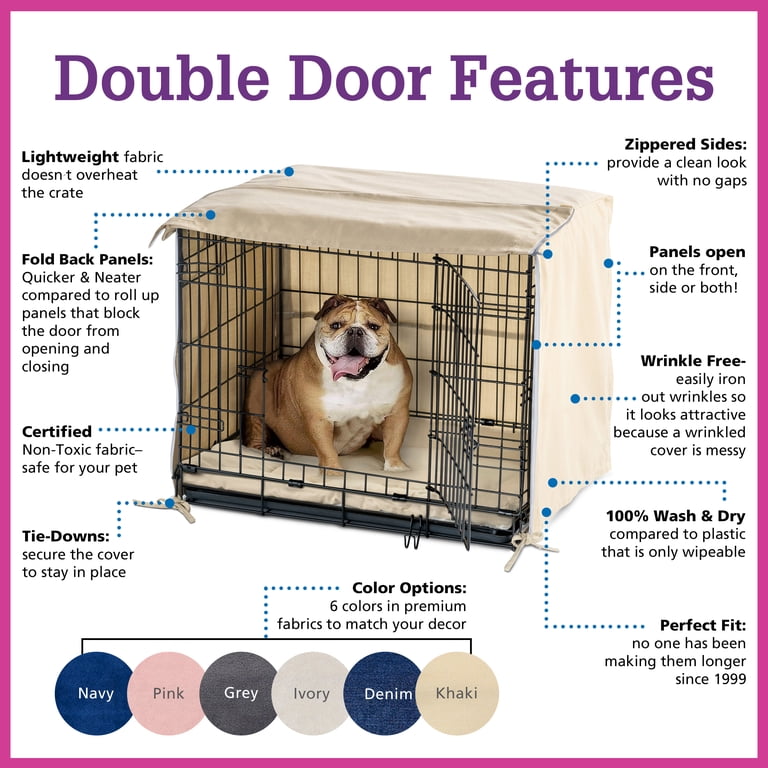 Crate Covers For Dog Cages GORILLA GRIP Dog Crate Covers Compatible ...