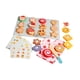 thumbnail image 4 of Juego de comida para cortar y hornear galletas, regalo de cumpleaños, juguete educativo, accesorios para niños y niñas, bandeja de madera para, 4 of 9