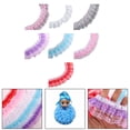 thumbnail image 3 of SPRING 5 Yards 45mm Flower Sequin Embroidered Lace Trim Ribbons For Sewing Garment Deco Red, 3 of 9