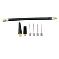 thumbnail image 3 of ZheElen Ball Nozzle Adapter Hand Pump Inflator Connector Bike Accessories Adapter Set,Needle 5 Pieces, 3 of 6