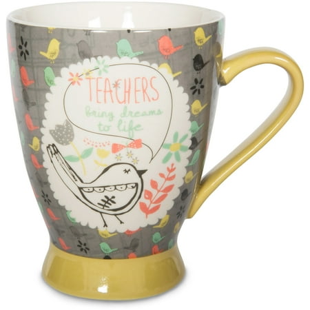 

Pavilion Gift Company 74039 Teacher Ceramic Mug 16 oz. 5 Mulicolored