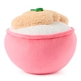 thumbnail image 4 of New Pusheen Bento Katsu Rice Bowl Plush Squishy Toy Stuffed Animal Pink, 6”, 4 of 4