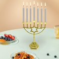 thumbnail image 1 of 7 Head Candle Holder Hanukkah Menorah Table Centerpiece Candle Stand, Candelabra BLESIY Candelabro de la Menorá, 1 of 8