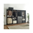 thumbnail image 2 of Prosper Gray Freestanding Walk in Wood Closet System, 2 of 10